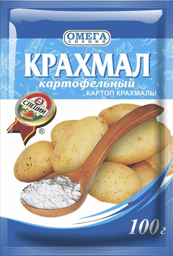 Крахмал картофельный 100 гр. Крахмал картофельный 100 гр.